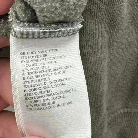 The North Face Men's Half Down Hoodie White Gray Sweatshirt Sz M Outdoor Jacket - Picture 3 of 5